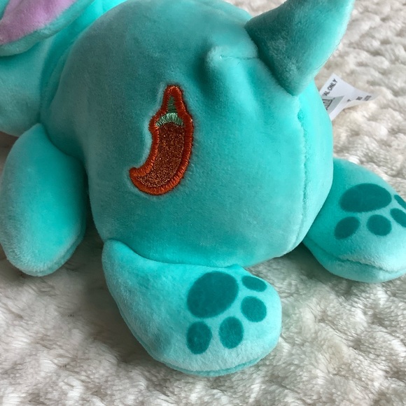 Cutetitos Basic Fun Luvito Chihuahito Teal Purple Plush Puppy Dog Chili Pepper - Picture 7 of 13